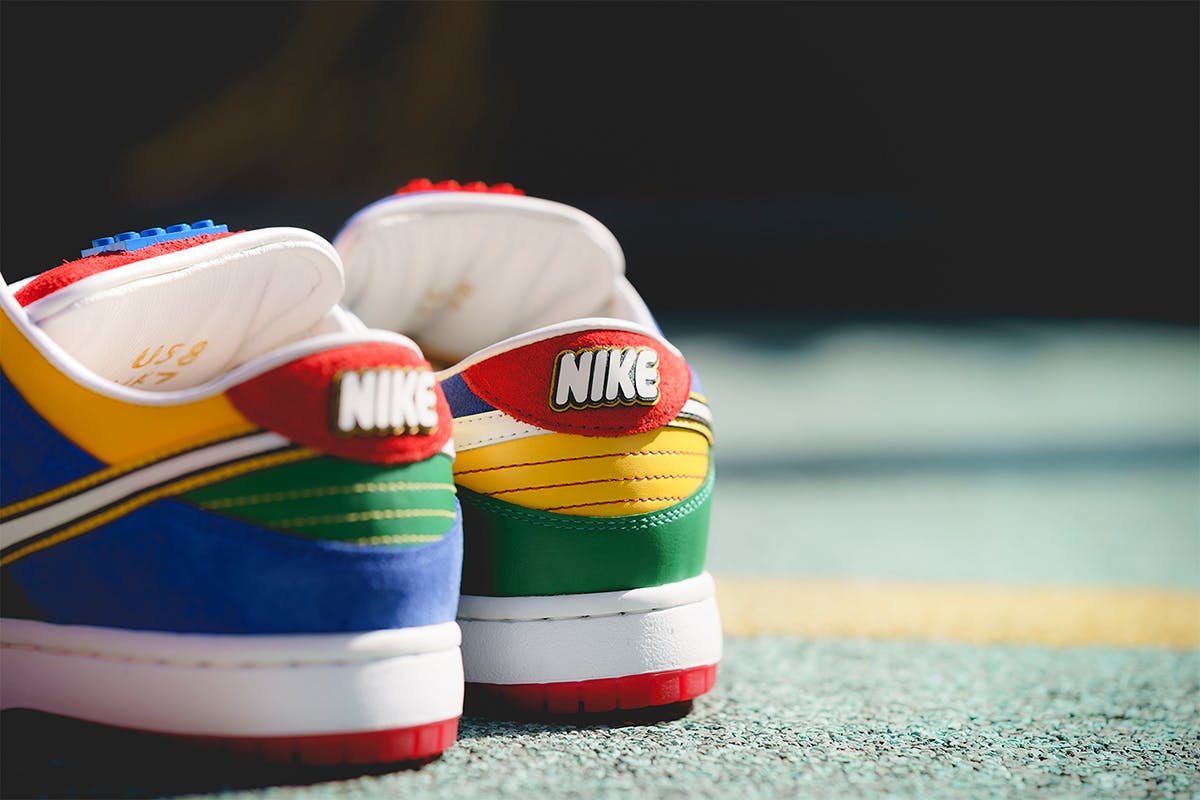 nike dunk low lego